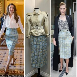 Runway Christian Dior wool/silk skirt size FR 40